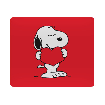 Snoopy takemy heart, Mousepad ορθογώνιο 23x19cm