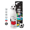 Soccer Metal mug thermos, double wall, 550ml