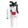 Mega Stainless steel Tumbler with lid, double wall 1,2L