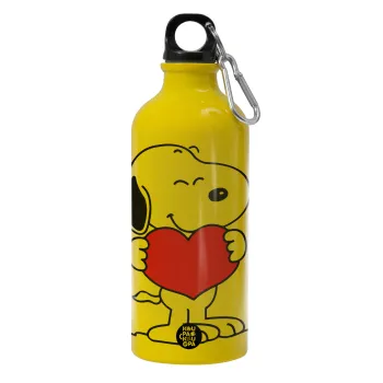 Snoopy takemy heart, Water bottle 600ml