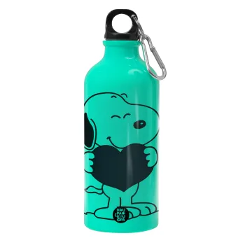 Snoopy takemy heart, Παγούρι νερού 600ml