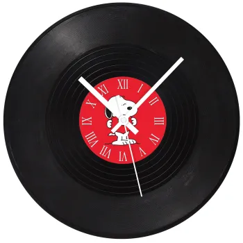 Snoopy takemy heart, Ρολόι τοίχου Βινύλιο (30cm)