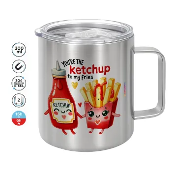 Ketchup To My Fries, Κούπα Ανοξείδωτη διπλού τοιχώματος 300ml