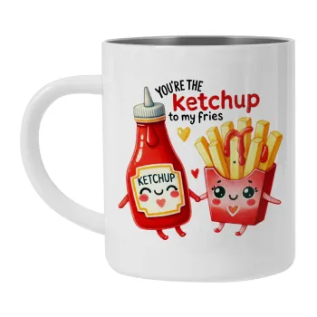 Ketchup To My Fries, Κούπα Ανοξείδωτη διπλού τοιχώματος 300ml