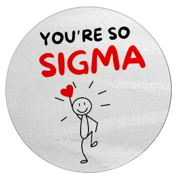 Sigma Valentine's Day , Επιφάνεια κοπής γυάλινη στρογγυλή (30cm)