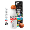 Bascetball Metal mug thermos, double wall, 550ml