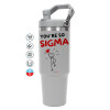 GREY color, 890ml (30oz) stainless Steel Tumbler with Handle