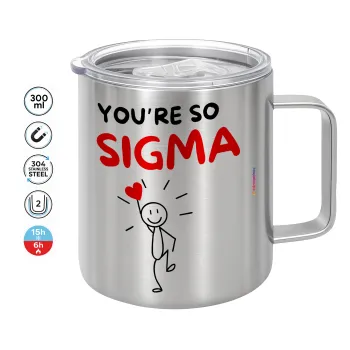 Sigma Valentine's Day , Κούπα Ανοξείδωτη διπλού τοιχώματος 300ml