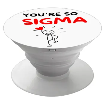 Sigma Valentine's Day , Phone Holders Stand  White Hand-held Mobile Phone Holder