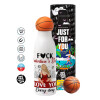 Bascetball Metal mug thermos, double wall, 550ml