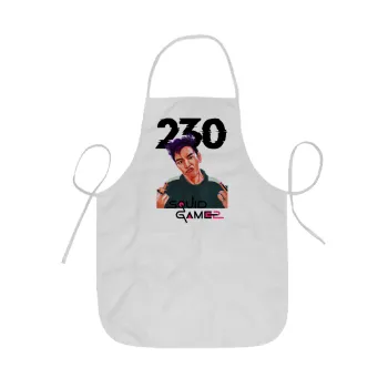 Squid game 2, Thanos 230, Ποδιά Σεφ ολόσωμη κοντή  Παιδική (44x62cm)