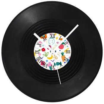 Παιδική φαντασία, Ρολόι τοίχου Βινύλιο (30cm)