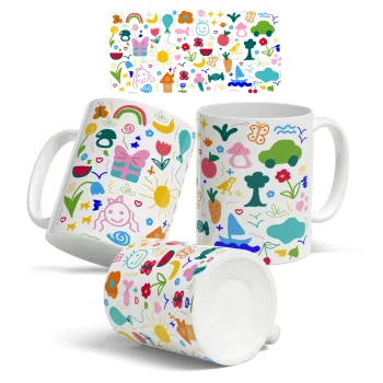Παιδική φαντασία, Κούπα, κεραμική, 330ml