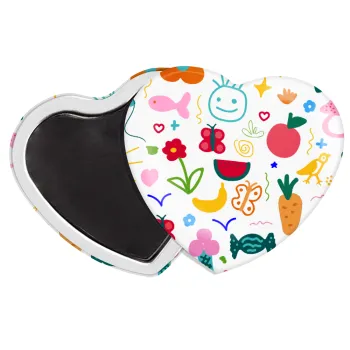 Παιδική φαντασία, Μαγνητάκι καρδιά (57x52mm)