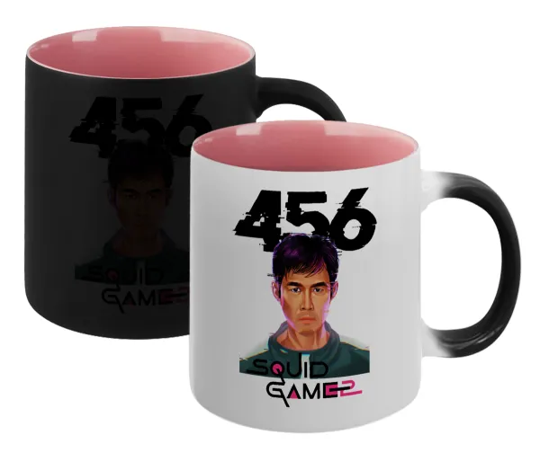 Squid game 456 Gi-Hun — Μαγική εσωτερικό ΡΟΖ