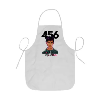 Squid game 456 Gi-Hun, Ποδιά Σεφ ολόσωμη κοντή  Παιδική (44x62cm)