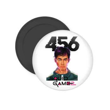 Squid game 456 Gi-Hun, Μαγνητάκι ψυγείου στρογγυλό διάστασης 5cm
