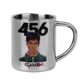 Squid game 456 Gi-Hun, Κούπα Ανοξείδωτη διπλού τοιχώματος 300ml