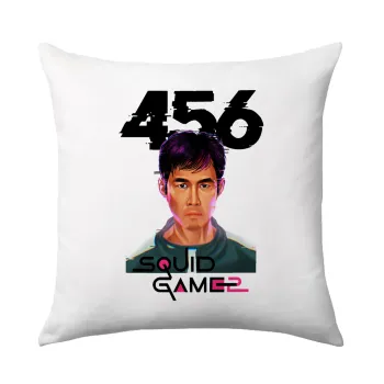 Squid game 456 Gi-Hun, Μαξιλάρι καναπέ 40x40cm περιέχεται το  γέμισμα