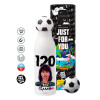 Soccer Metal mug thermos, double wall, 550ml