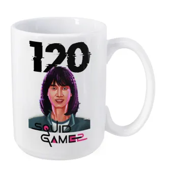 Squid game 120 Cho Hyun-ju, Κούπα Mega, κεραμική, 450ml