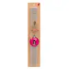 Easter Set, wooden keychain & scented Easter candle flat (30cm) (GRAY)