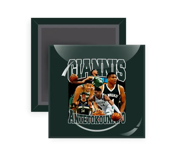 Giannis Antetokounmpo — Τετράγωνο (5x5cm)
