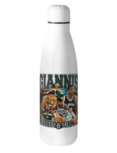 Giannis Antetokounmpo — Metal mug thermos (Stainless steel), 500ml
