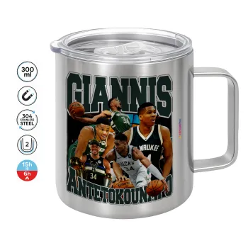 Giannis Antetokounmpo, Mug Stainless steel double wall 300ml