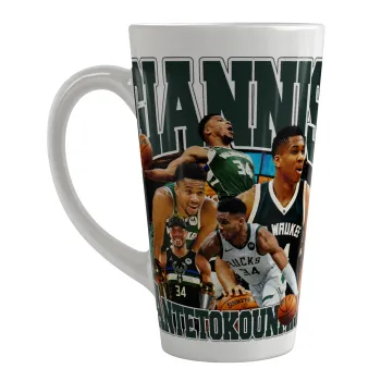 Giannis Antetokounmpo, Κούπα κωνική Latte Μεγάλη, κεραμική, 450ml