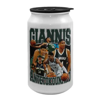 Giannis Antetokounmpo, Κούπα ταξιδιού μεταλλική με καπάκι (tin-can) 500ml