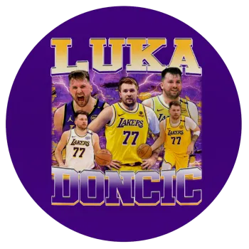 Luka Doncic Basketball , Mousepad Round 20cm