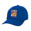 Twill Children's Cap, ROYAL BLUE (100% COTTON, CHILDREN, UNISEX)