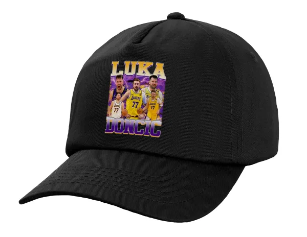 Luka Doncic Basketball — Καπέλο Ενηλίκων Baseball, 100% Βαμβακερό,  Μαύρο (ΒΑΜΒΑΚΕΡΟ, ΕΝΗΛΙΚΩΝ, UNISEX, ONE SIZE)