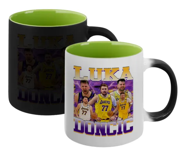 Luka Doncic Basketball — Μαγική εσωτερικό πράσινη