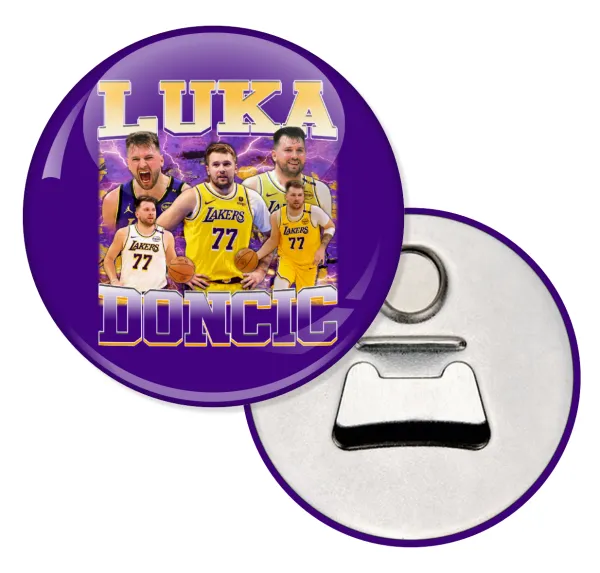 Luka Doncic Basketball — Μαγνητάκι & Ανοιχτήρι (5.9cm)
