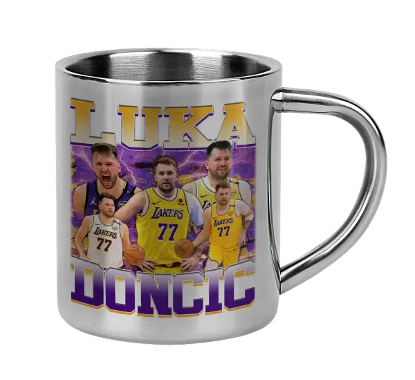 Luka Doncic Basketball — Mug Stainless steel double wall 300ml
