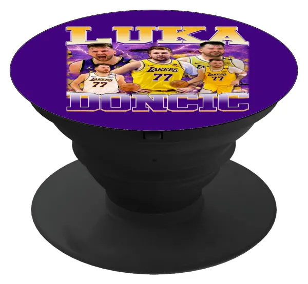 Luka Doncic Basketball — Phone Holders Stand  Μαύρο Βάση Στήριξης Κινητού στο Χέρι