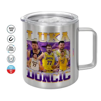 Luka Doncic Basketball , Mug Stainless steel double wall 300ml