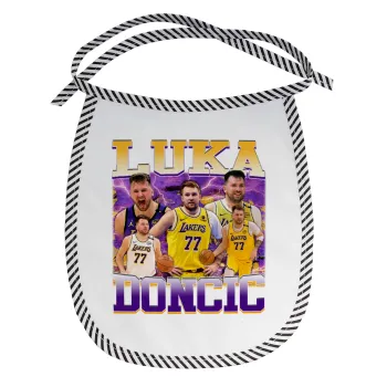 Luka Doncic Basketball , Σαλιάρα μωρού αλέκιαστη με κορδόνι Μαύρη