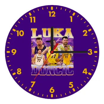 Luka Doncic Basketball , Wooden wall clock (20cm)