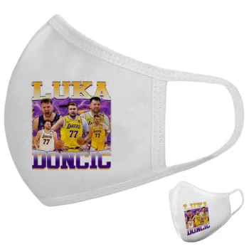 Luka Doncic Basketball , Μάσκα υφασμάτινη υψηλής άνεσης παιδική (Δώρο πλαστική θήκη)