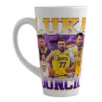 Luka Doncic Basketball , Κούπα κωνική Latte Μεγάλη, κεραμική, 450ml