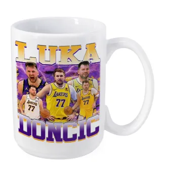 Luka Doncic Basketball , Κούπα Mega, κεραμική, 450ml
