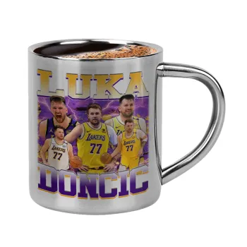 Luka Doncic Basketball , Κουπάκι μεταλλικό διπλού τοιχώματος για espresso (220ml)