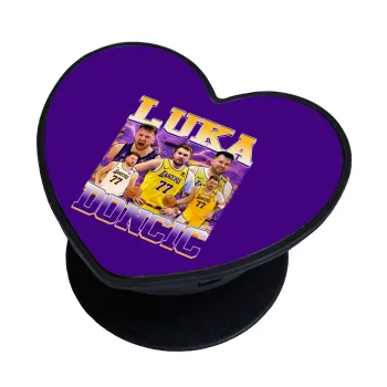 Luka Doncic Basketball , Phone Holders Stand  καρδιά Μαύρο Βάση Στήριξης Κινητού στο Χέρι