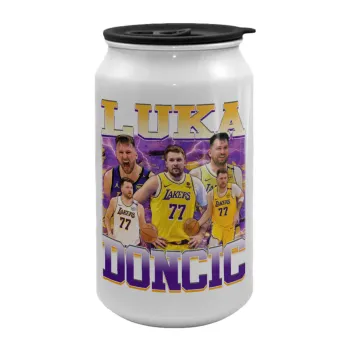 Luka Doncic Basketball , Κούπα ταξιδιού μεταλλική με καπάκι (tin-can) 500ml