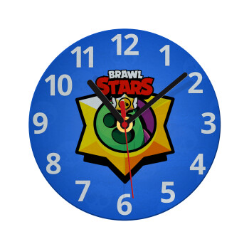 Brawl Stars Spike, Ρολόι τοίχου γυάλινο (20cm)