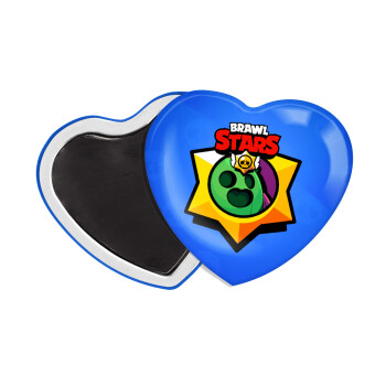 Brawl Stars Spike, Μαγνητάκι καρδιά (57x52mm)