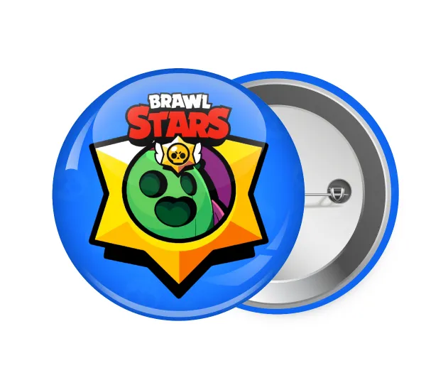 Brawl Stars Spike — Pin badge, 7.5cm